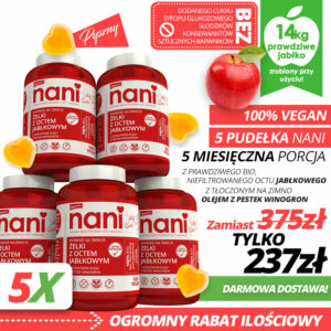 5 NANI żelki z octem jabłkowym