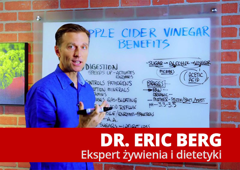 zelki z octem jablkowym Eric Berg